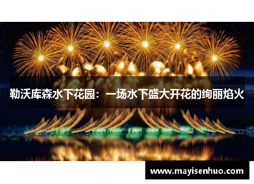 勒沃库森水下花园：一场水下盛大开花的绚丽焰火